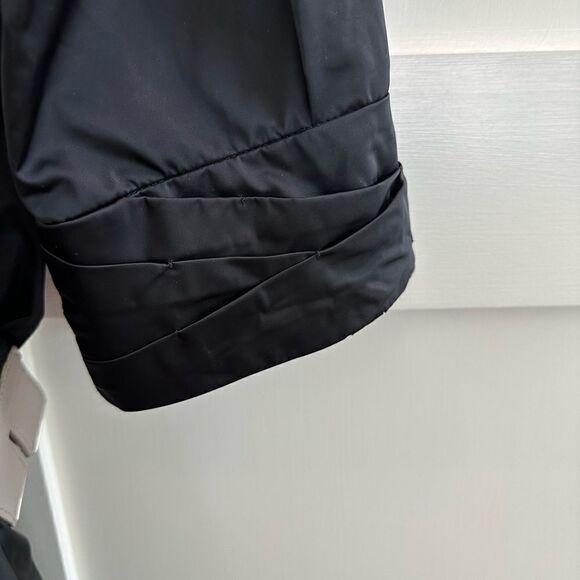 Rachel Roy black techno fabric dress in size 8 - Picture 12 of 17